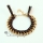 rainbow color brazil friendship wrap bracelets cotton cord gold plated snake chain woven bracelet jewelry