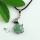 round cat amethyst rose quartz agate jade tiger's-eye natural semi precious stone necklaces pendants