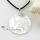 round dragon cameo openwork sea water white oyster shell mother of pearl necklaces pendants