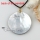 round flower sea water black oyster shell mother of pearl goldleaf pendatns leather necklace jewelry