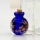 round glitter murano glass hand craft lampwork glassperfume vialsnecklace urnsnecklace urn for ashes