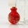 round glitter murano glass hand craft lampwork glassperfume vialsnecklace urnsnecklace urn for ashes
