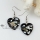 round heart teardrop oval moon patchwork seawater shell mother of pearl dangle earrings
