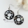 round heart teardrop oval moon patchwork seawater shell mother of pearl dangle earrings