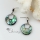 round openwork seawater rainbow abalone shell mother of pearl stud earrings