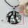round patchwork seawater rainbow abalone penguin white oyster shell mother of pear necklaces pendants