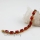 round semi precious stone natural agate tiger's-eye charm bracelets jewelry