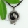 round snake rose quartz glass opal tiger's-eye agate natural semi precious stone pendant necklaces