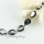 round teardrop oval sea water black oyster shell mother of pearl toggle charms bracelets
