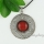 round tiger's-eye glass opal rose quartz agate semi precious stone rhinestone openwork filigree necklaces with pendants