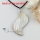 s form patchwork sea water rainbow abalone shell mother of pearl pendants leather necklaces jewelry