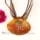 seashell lampwork murano glass necklaces pendants jewelry
