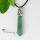 semi precious stone agate turquoise jade rose quartz necklaces pendants