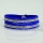 shining blingbling crystal rhinestone double layer wrap slake bracelets mix color