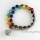 chakra bracelet 7 chakra balancing bracelet essential oil diffuser bracelet diffuser jewelry mantra beads fortune bracelet