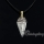 six pyramid semi precious jewellery healing stone jewelry personalized birthstone necklaces semi precious necklace agate semi precious stone