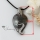 snake sea water black oyster shel mother of pearl pendants leather necklaces silver filled brass