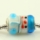snow man lampwork glass beads for fit charms bracelets
