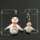snow man venetian murano glass pendants and earrings jewelry