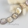square freshwater pearl shell mother of pearl toggle charms bracelets
