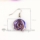 swirled foil lampwork murano glass earrings jewelry