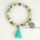 tassel bracelets mala bracelet lucky bracelet yoga inspired jewelry healing gemstone bracelets lucky bracelet for womens