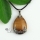 teardrop jade tiger's-eye natural semi precious stone pendant necklaces