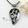 teardrop round oval patchwork sea water rainbow abalone mother of pearl necklaces pendants