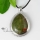 teardrop semi precious stone rose quartz turquoise necklaces pendants