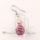teardrop swirled venetian murano glass pendants and earrings jewelry