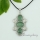 tiger's-eye amethyst rose quartz agate jade necklaces with pendants swirled openwork oval twist