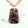 trapezoid glitter foil with lines murano lampwork glass venetian necklaces pendants