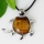 turtle semi precious stone rose quartz amethyst jade tiger's-eye necklaces pendants