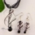 twist venetian murano glass pendants and earrings jewelry