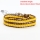 waxed cotton cord acrylic bead beaded wrap bracelets