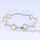 white freshwater pearl bracelet macrame braceletad bohemian jewelry wholesale boho jewelry cheap