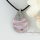white pink oyster sea shell pendants teardrop openwork rhinestone necklaces mop jewellery