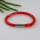 woven magnetic buckle pu leather bracelets unisex