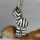 zebra brass antique long chain pendants necklaces