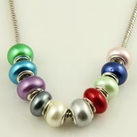 Pearl big hole beads