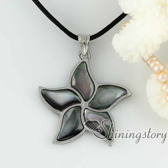 abalone oyster sea shell necklaces rainbow white pink yellow flower ...
