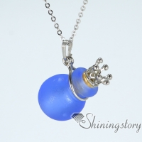 aromatherapy necklace wholesale murano glass perfume vial necklace