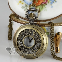 barroque long chain pocket watch pendants necklaces