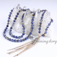 bohemian necklaces 108 mala bead necklace with tassel buddhist prayer beads mala beads wholesale meditation jewelry yoga spiritual jewelry