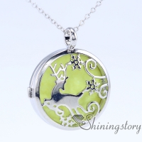 deer locket pendant aromatherapy jewelry diffusers essential oil jewelry buy lockets online essential oil jewelry small locket necklace
