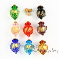 glass vial pendant for necklace ash holder jewelry for ashes pet cremation urns for dogs