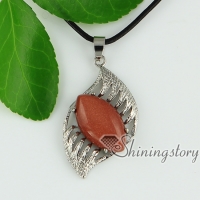 rose quartz semi precious stone olive necklaces pendants