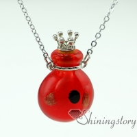 round aromatherapy necklace diffuser pendant diffuser perfume necklace bottles perfume pendants small glass vials necklaces