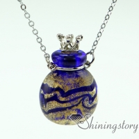 round diffuser necklaces wholesale perfume vials wholesale perfume pendants miniature glass bottles