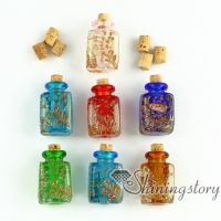 small glass bottles pendant necklaces small decorative glass bottles handblown glass jewelry